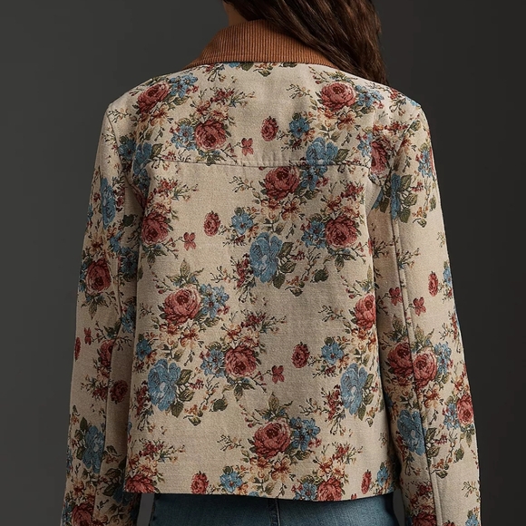 NWT (SOLDOUT) Avec Les Filles Floral Barn Jacket - Picture 3 of 7